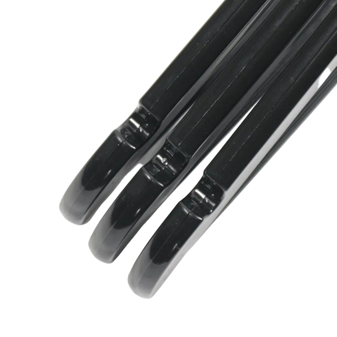 3-Piece Hanger Set white/black