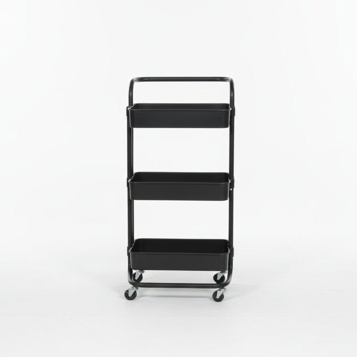 Black Plastic Trolley Rack