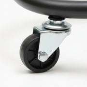Black Three-Tier Plastic Trolley