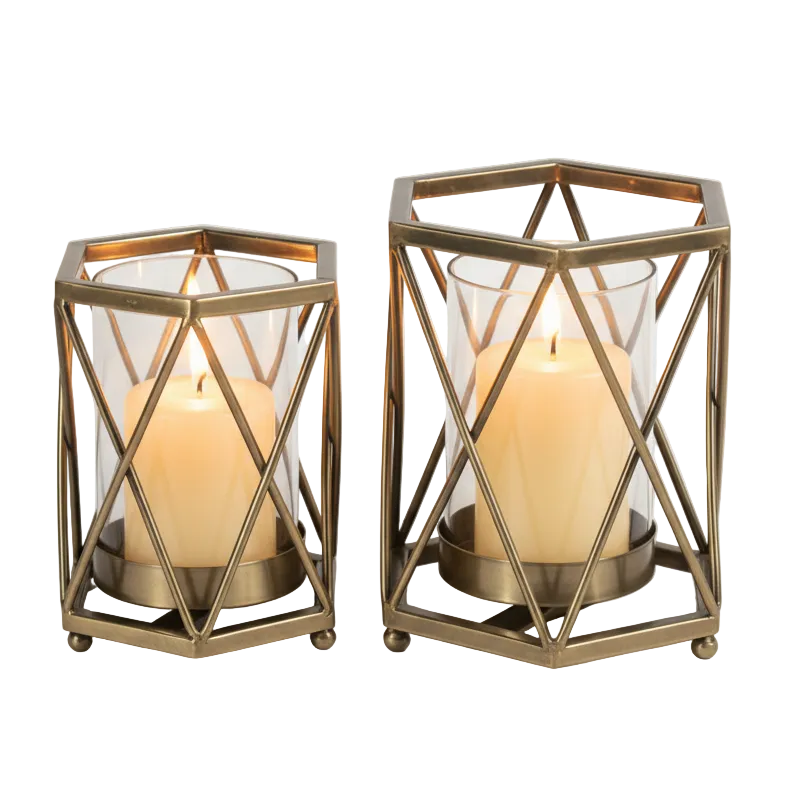Hexagonal Candle Holder