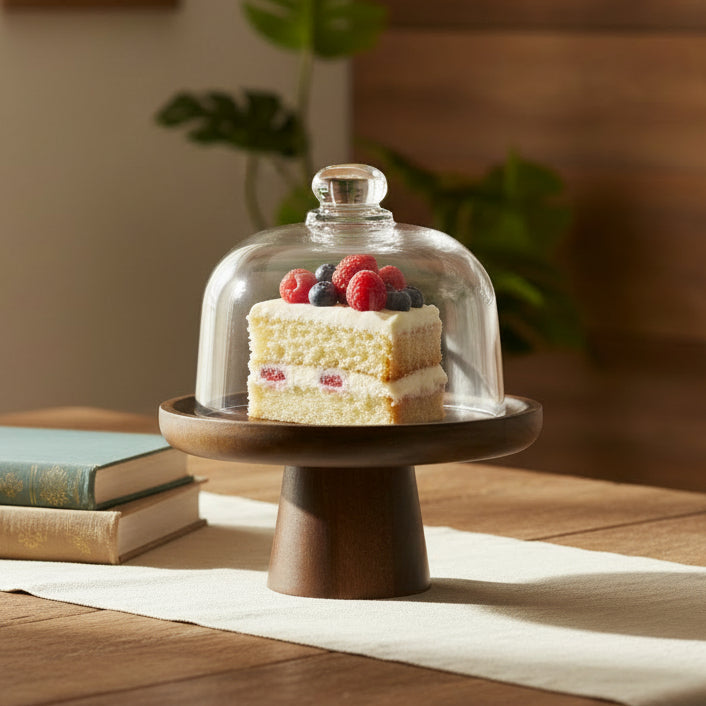 Cake Stand with Dome