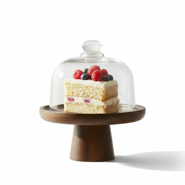 Cake Stand with Dome