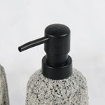 Load image into Gallery viewer, Grey Striped Bathroom Set
