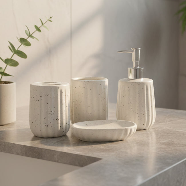 Bathroom ceramic set