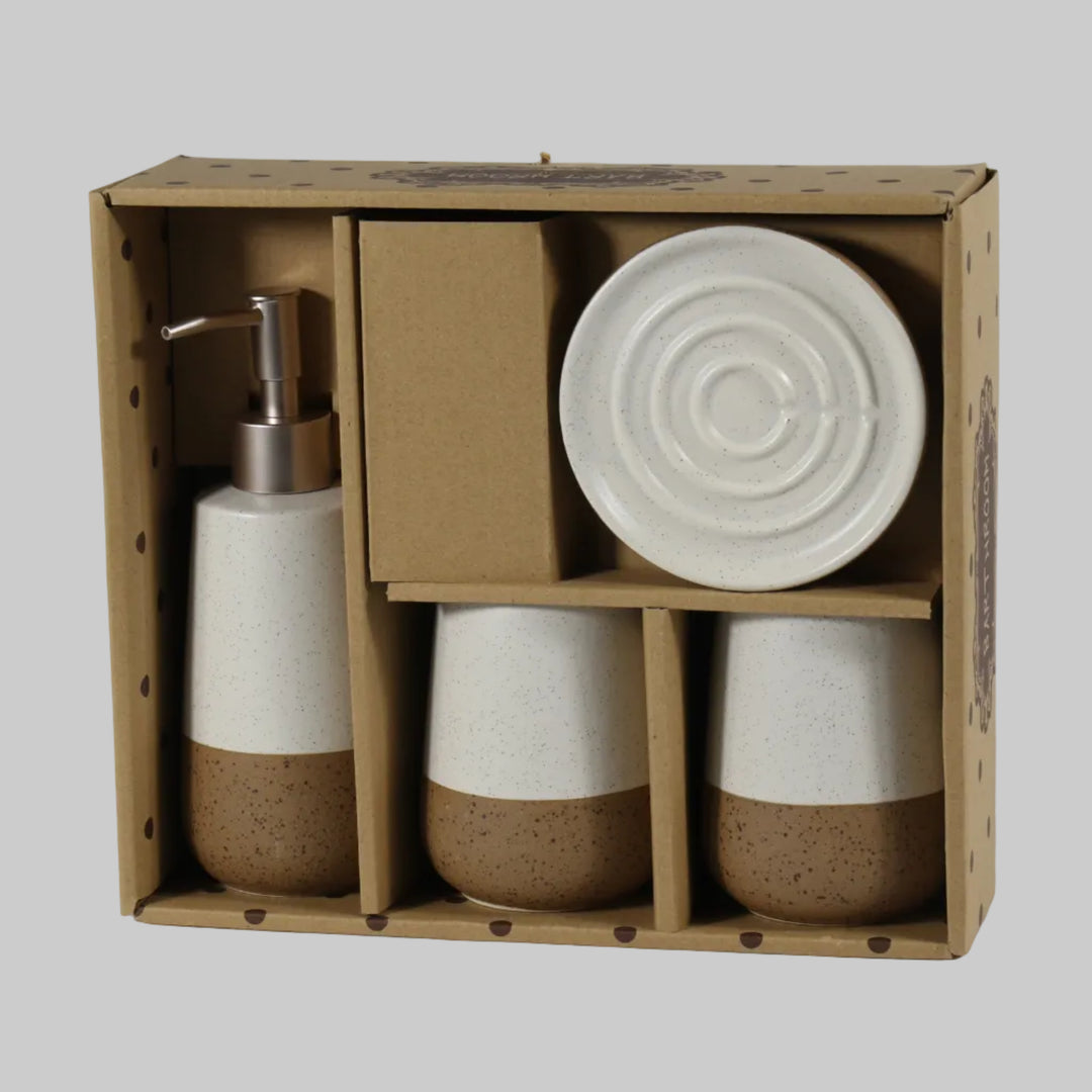 Bathroom ceramic set
