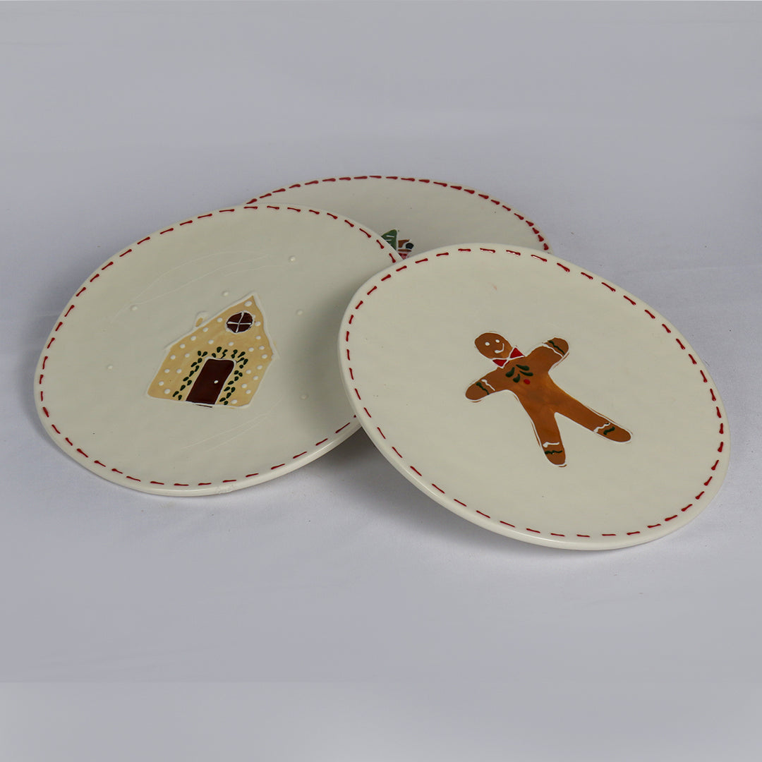 Whimsical Christmas Plate