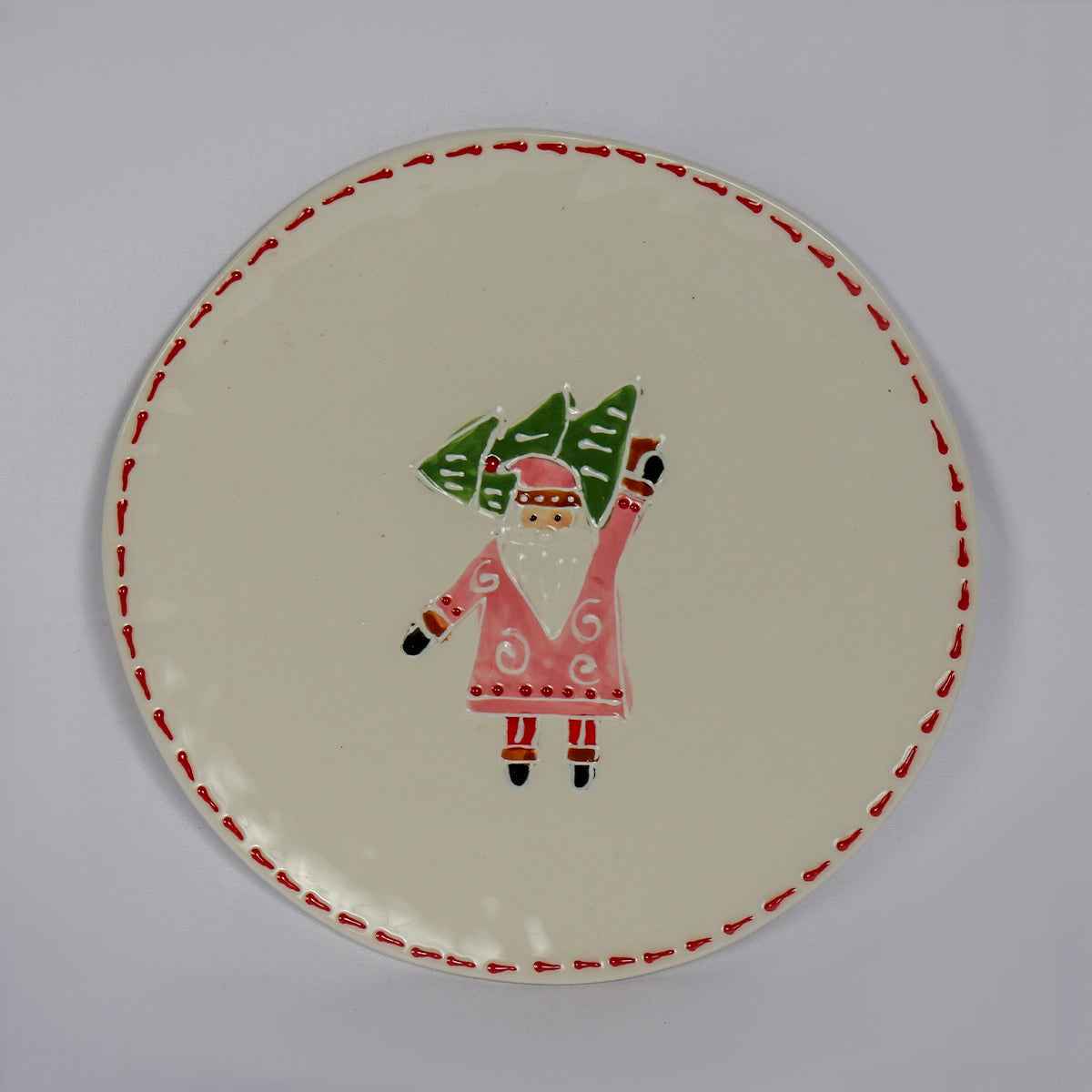 Whimsical Christmas Plate