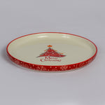Load image into Gallery viewer, Merry Christmas Salad Plate
