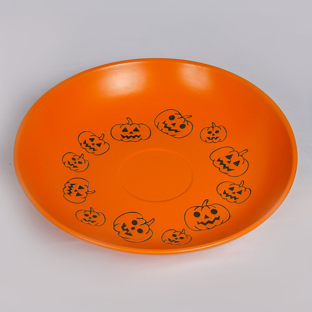 Round Pumpkin Plate