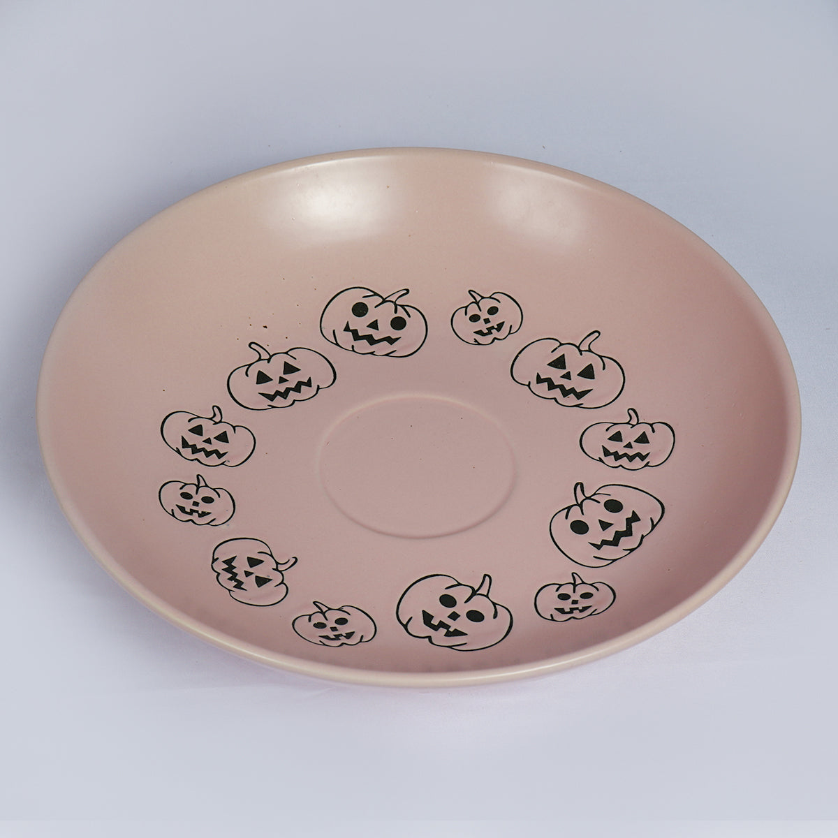 Round Pumpkin Plate