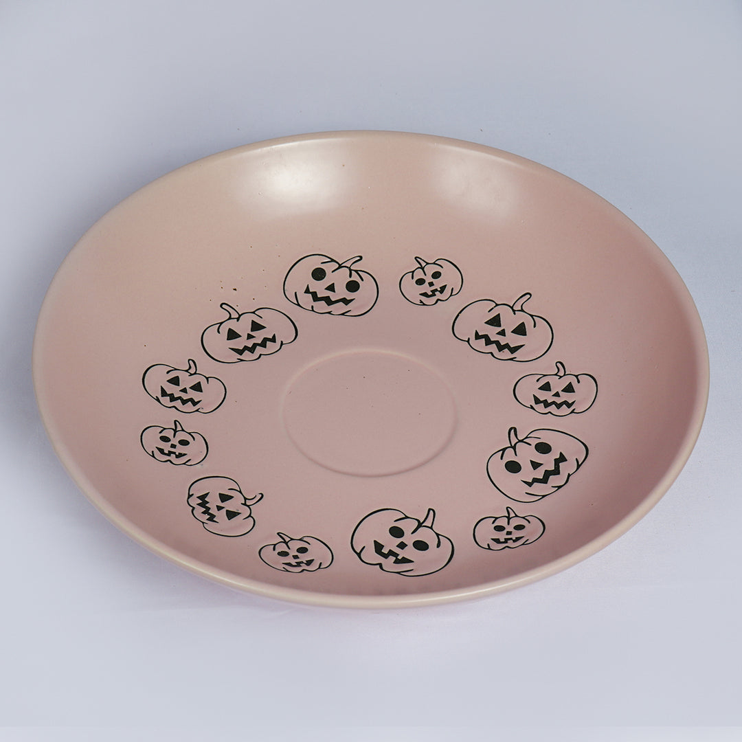 Round Pumpkin Plate