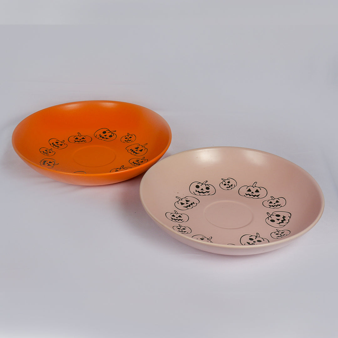 Round Pumpkin Plate