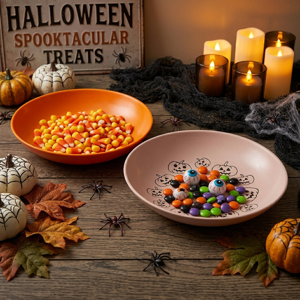 Round Pumpkin Plate