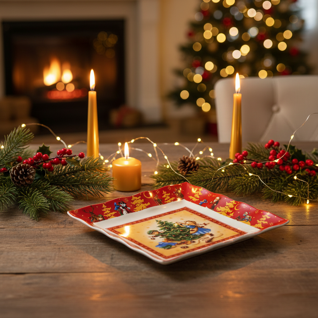 Square Decorating Plate