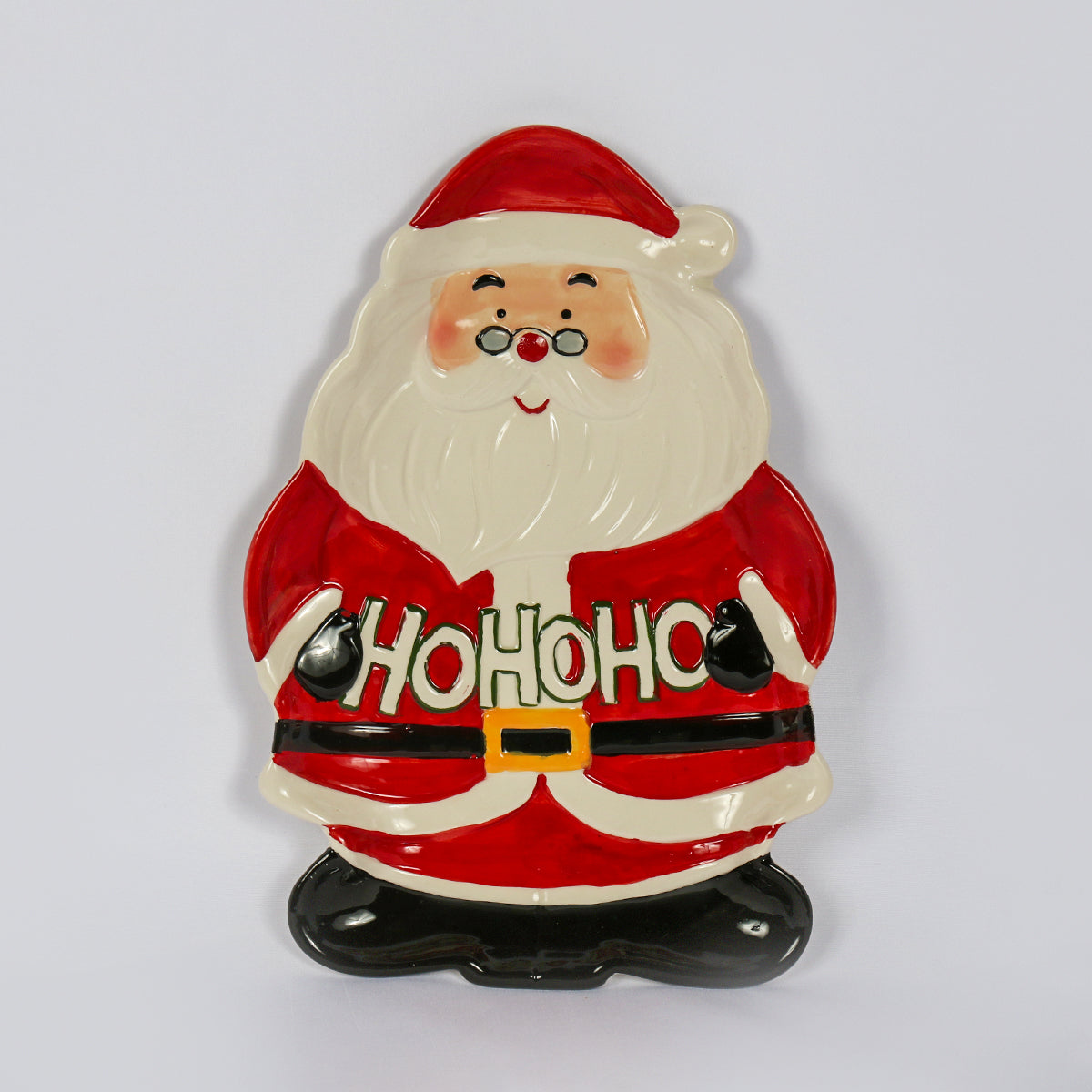 Ho! Ho! Ho! Santa Plate