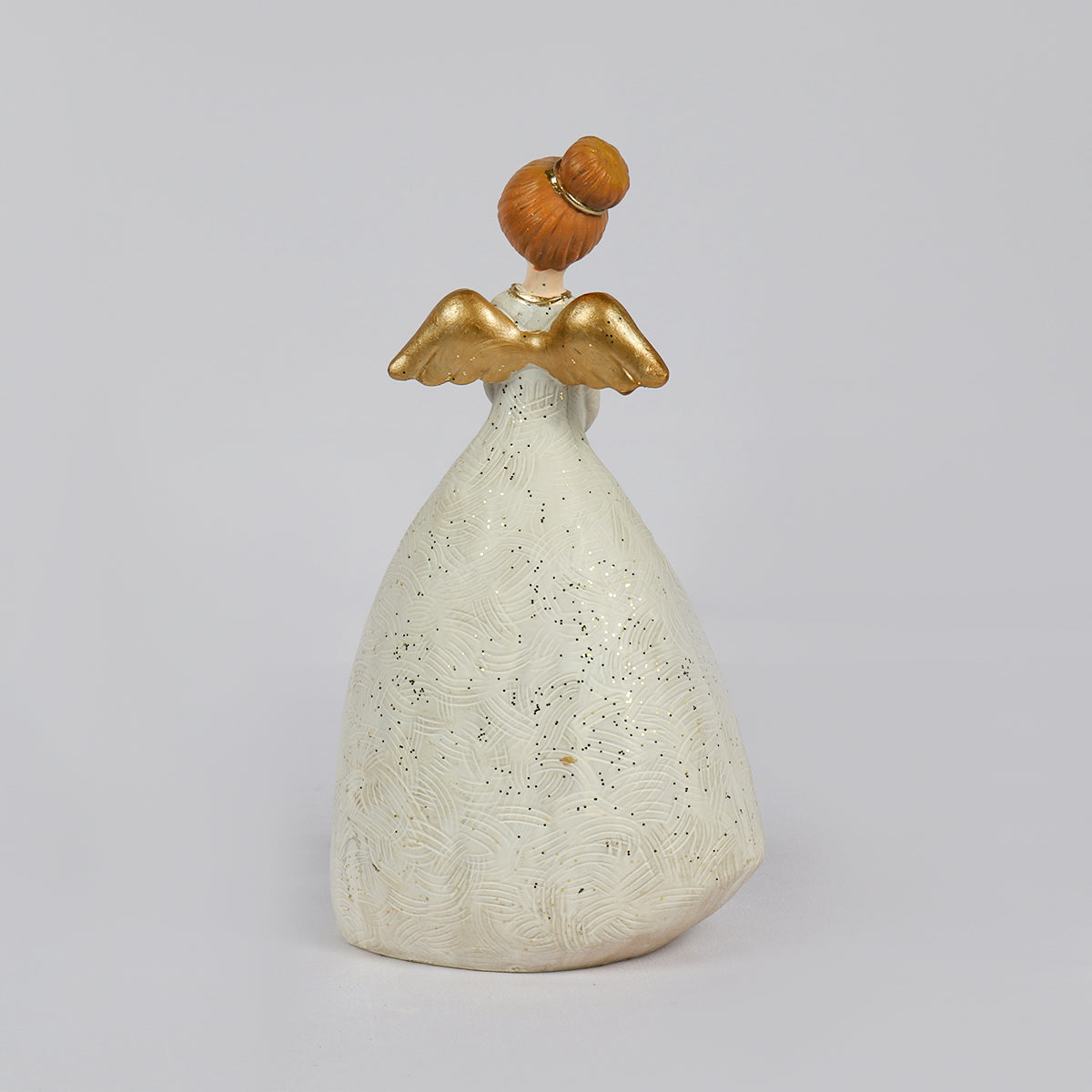 White & Gold Angel Ornament