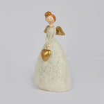 Load image into Gallery viewer, White &amp; Gold Angel Ornament
