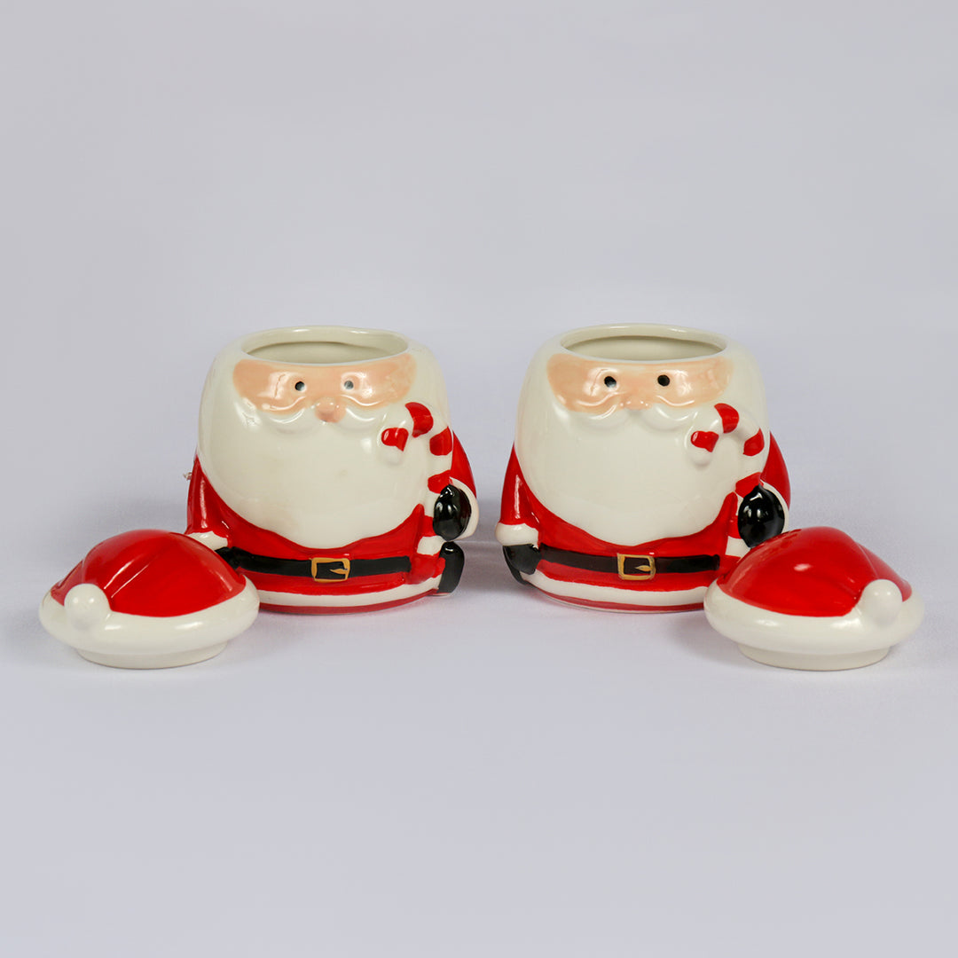 Santa Mug With Lid