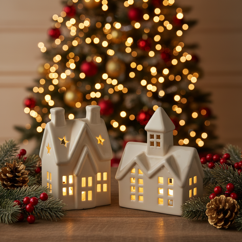 White LED Houses