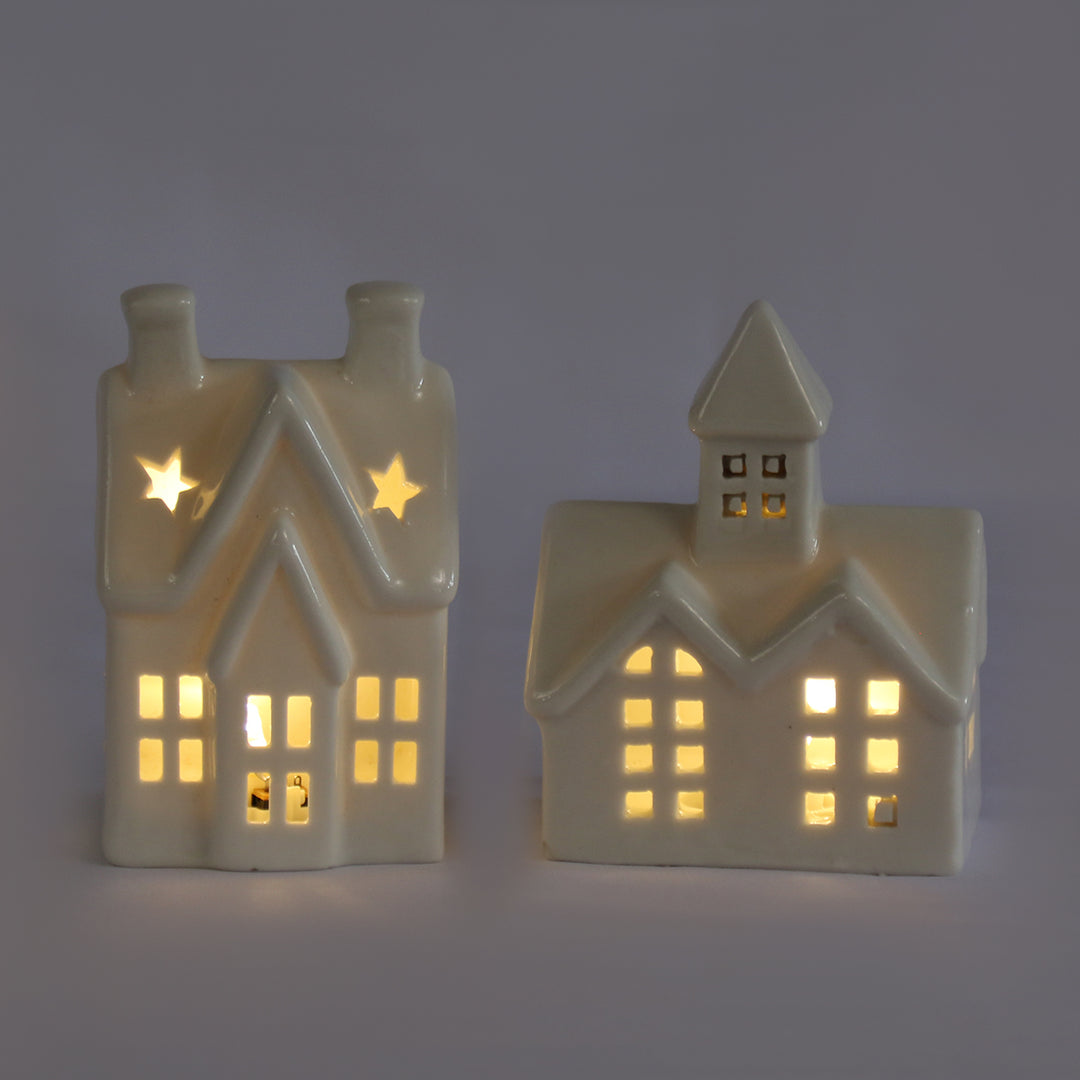 White LED Houses