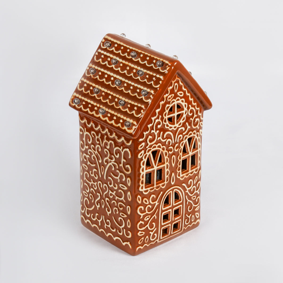 LED Gingerbread Houses