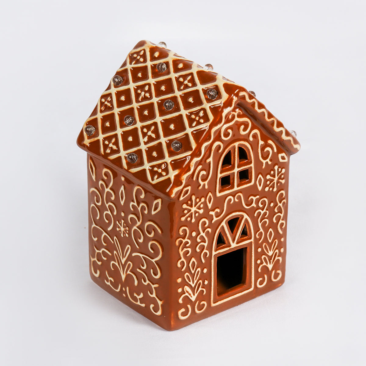 LED Gingerbread Houses