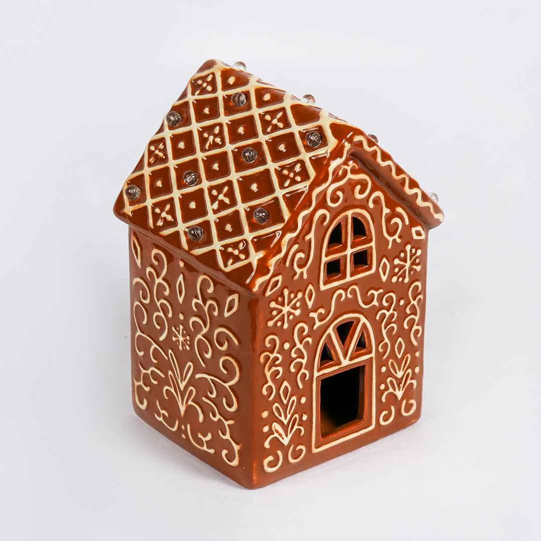 LED Gingerbread Houses