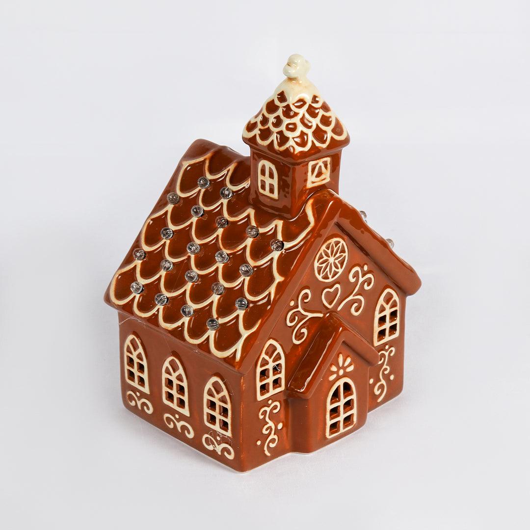 LED Gingerbread Houses