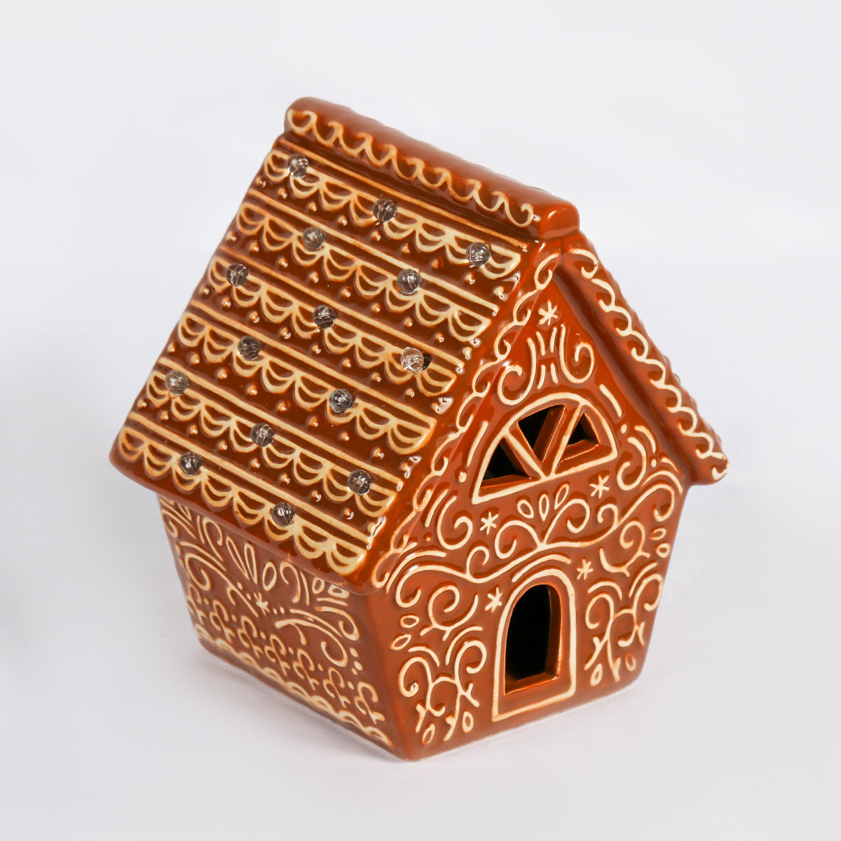 LED Gingerbread Houses