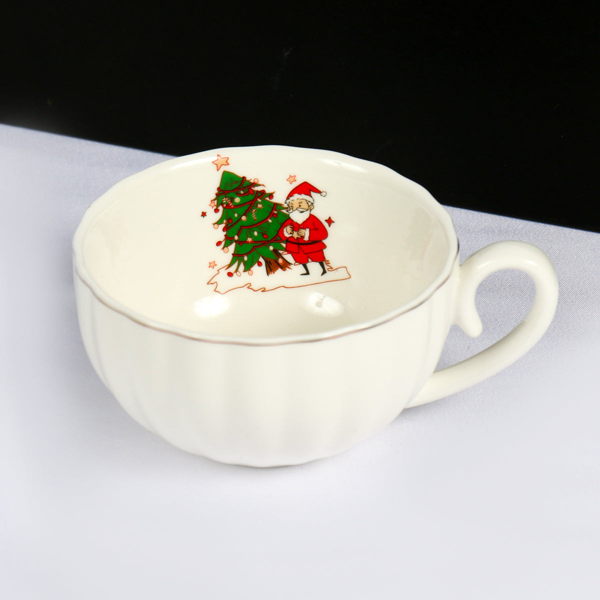 Santa Cup & Saucer Set