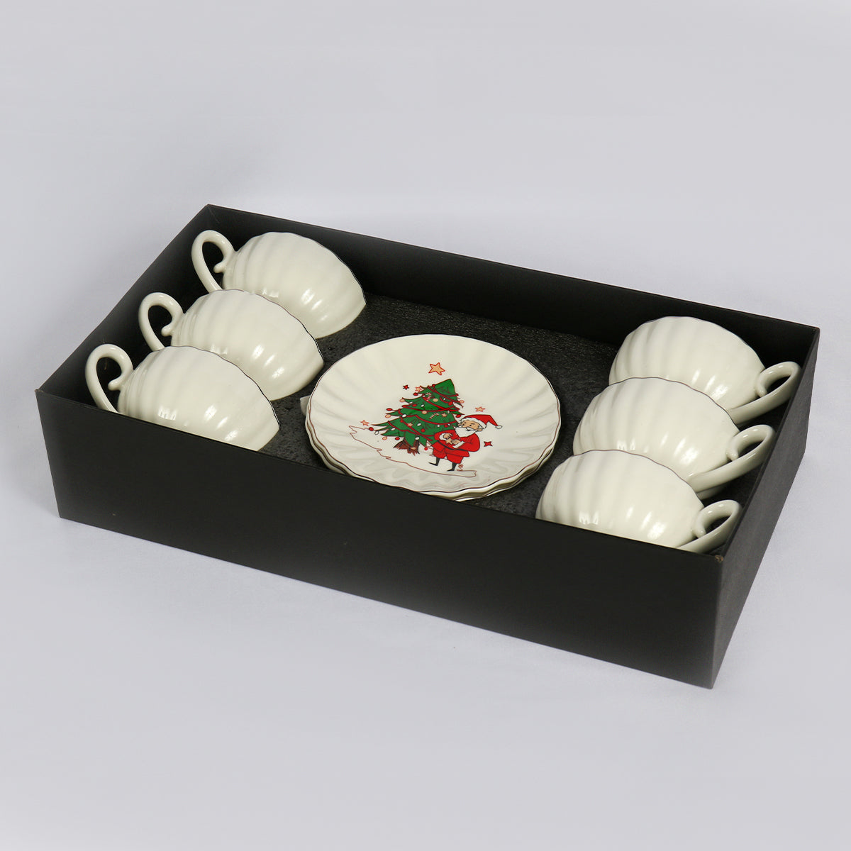 Santa Cup & Saucer Set