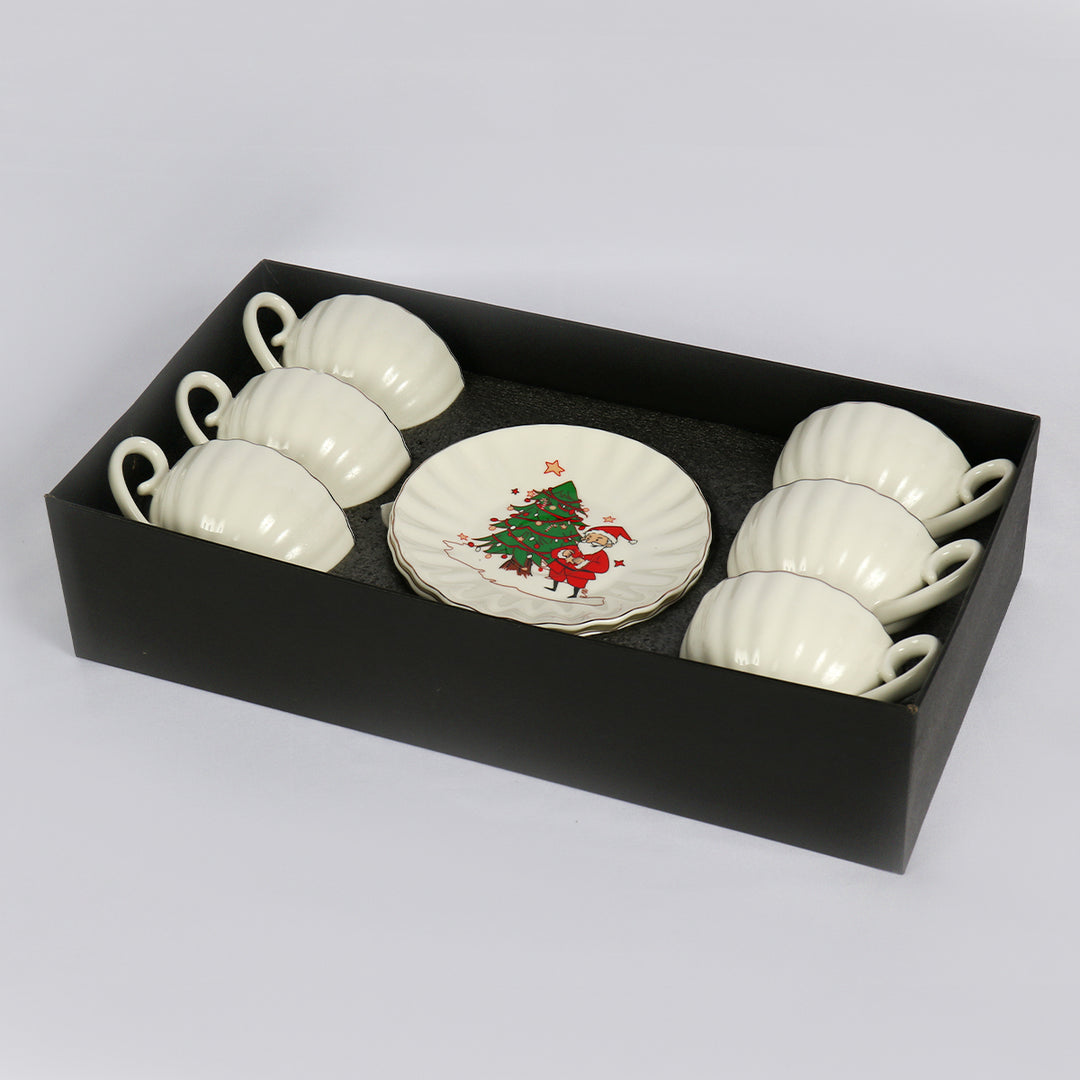 Santa Cup & Saucer Set
