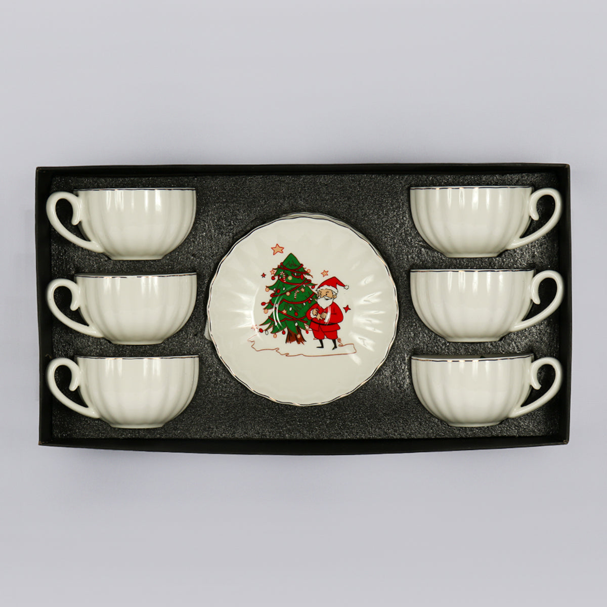Santa Cup & Saucer Set