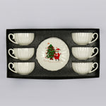 Load image into Gallery viewer, Santa Cup &amp; Saucer Set
