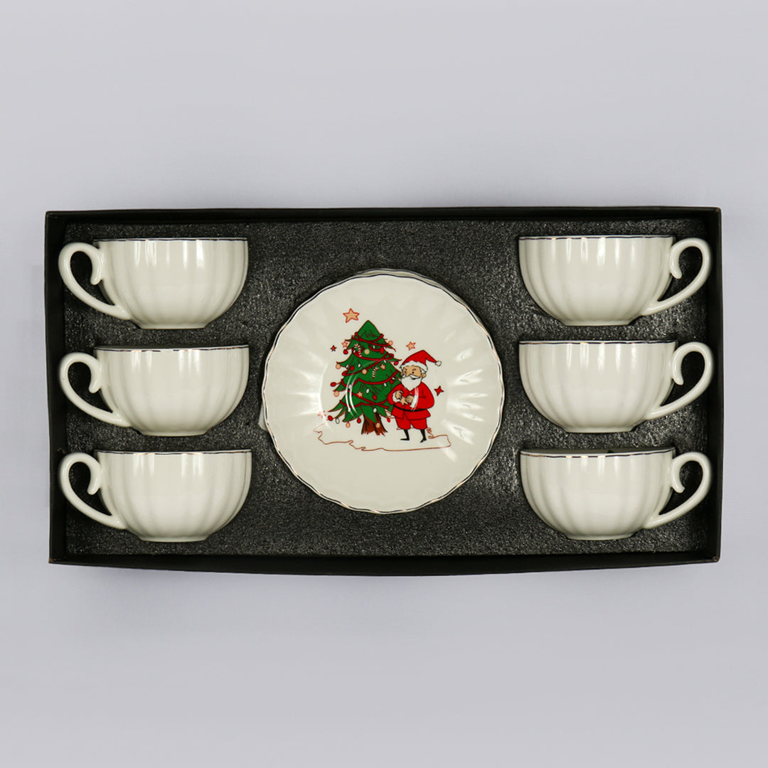 Santa Cup & Saucer Set