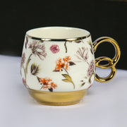 Dainty Floral Cup & Saucer Set