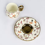 Load image into Gallery viewer, Dainty Floral Cup &amp; Saucer Set
