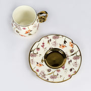 Dainty Floral Cup & Saucer Set