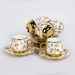 Load image into Gallery viewer, Dainty Floral Cup &amp; Saucer Set
