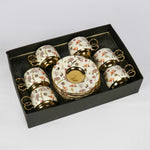 Load image into Gallery viewer, Dainty Floral Cup &amp; Saucer Set
