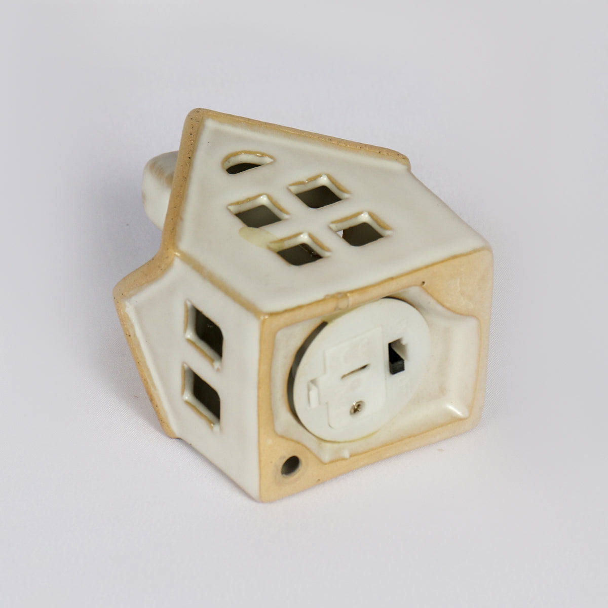 Small Beige LED House