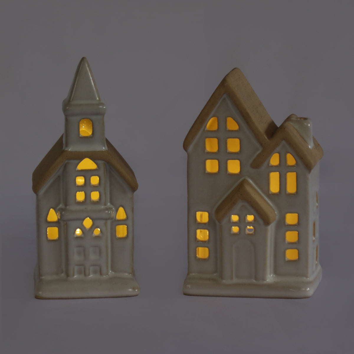 Beige LED Houses