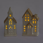 Load image into Gallery viewer, Beige LED Houses

