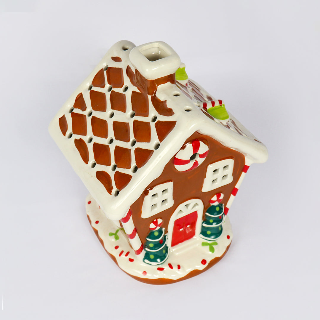 LED Gingerbread House
