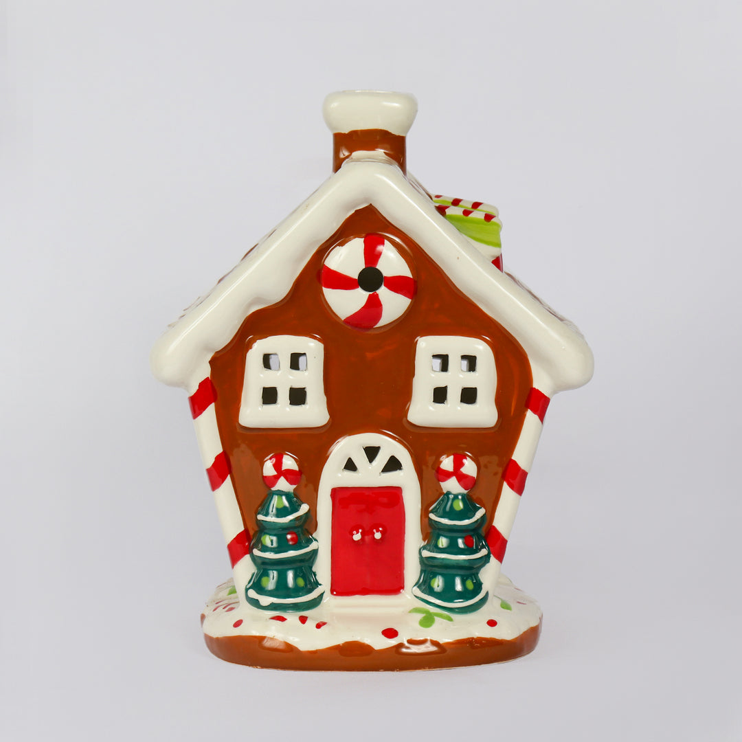 LED Gingerbread House