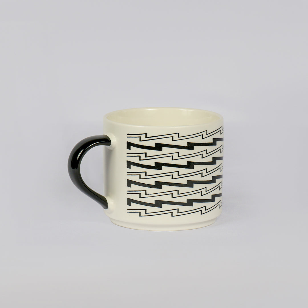 Patterned Mug (Black & White)
