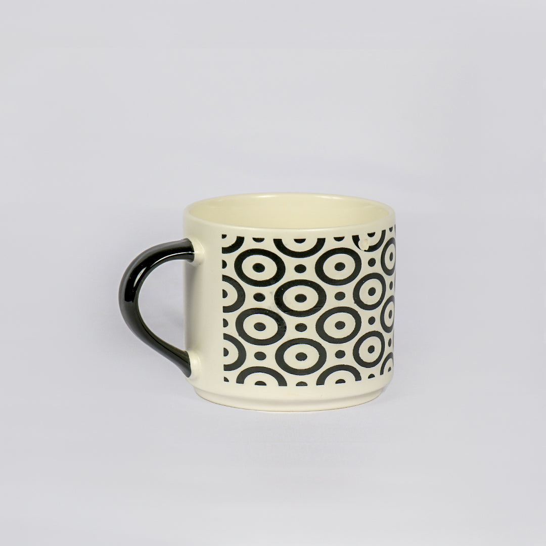 Patterned Mug (Black & White)