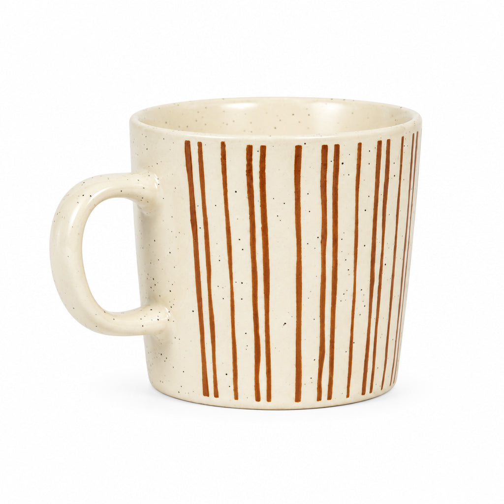 Patterned Mug (Brown)