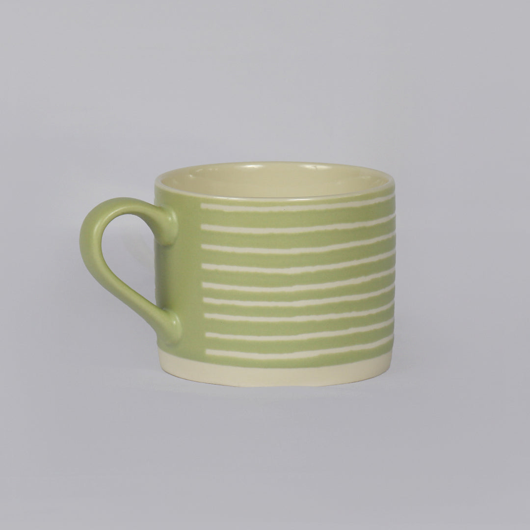 Patterned Mug (Green)