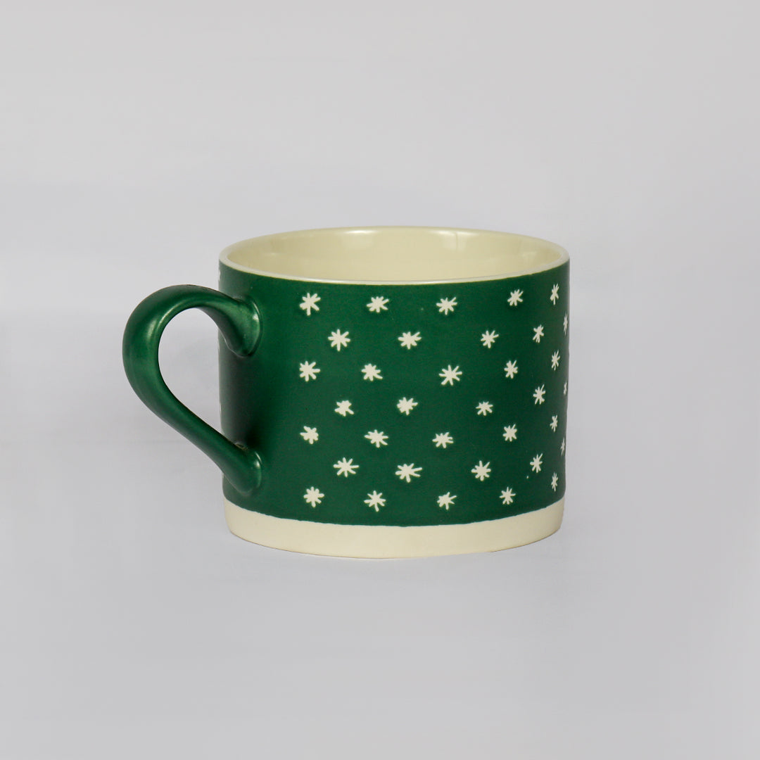 Patterned Mug (Green)